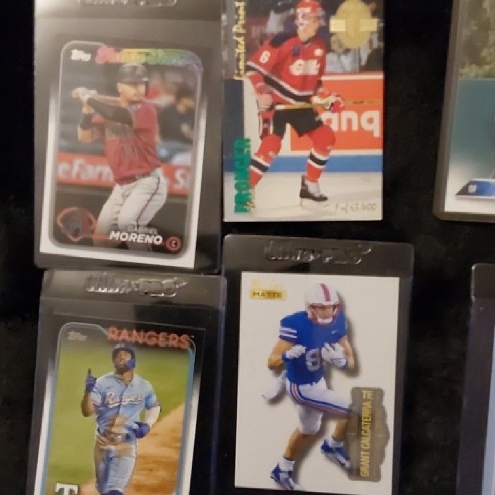 Baseball football basketball course create a card.